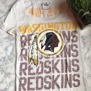 Hail to the Redskins! VS Pink NFL tee - Size XS